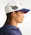 Кепка Nike RISE NOSTALGIA молочно-темно-синьо-червона IH8778-133
