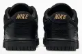 Кроссовки женские Nike DUNK LOW черно-золотые HV4388-001