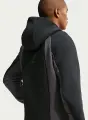 Толстовка Nike TECH FLEECE COLOUR BLOCK WINDRUNNER черно-темно-серая IF1325-010
