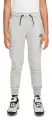 Штани спортивні підліткові Nike TECH FLEECE світло-сіро-чорні HV5869-063