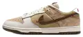 Кросівки Nike DUNK LOW SE LNY бежево-оливково-коричневі IQ1118-220