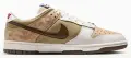 Кросівки Nike DUNK LOW SE LNY бежево-оливково-коричневі IQ1118-220