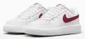 Кроссовки детские Nike FORCE 1 LOW бело-бордовые IF1673-126