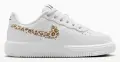 Кроссовки детские Nike FORCE 1 LOW бело-черно-золотые IR0271-100