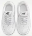 Кроссовки детские Nike FORCE 1 LOW бело-черно-золотые IR0271-100