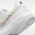 Кроссовки детские Nike FORCE 1 LOW бело-черно-золотые IR0271-100