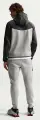 Толстовка Nike TECH FLEECE WINDRUNNER темно-серо-черно-белая IH4302-063
