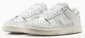 Кроссовки женские Nike DUNK LOW NEXT NATURE бело-серебряные IB7311-001