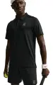 Поло для тенісу Nike COURT ADVANTAGE DRI-FIT чорне FZ6907-010