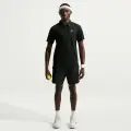 Поло для тенісу Nike COURT ADVANTAGE DRI-FIT чорне FZ6907-010