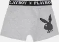 Трусы (боксерки) Playboy ANNYA PLAYBOY BOXERSHORT серые ANNYA-0203