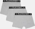 Труси (боксерки) Playboy ANNYA сірі (3 штуки) ANNYA-36