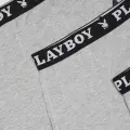 Труси (боксерки) Playboy ANNYA сірі (3 штуки) ANNYA-36