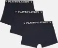 Труси (боксерки) Playboy ANNYA темно-сині (3 штуки) ANNYA-37