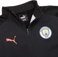 Олимпийка (мастерка) Puma MCFC Stadium International Jacket черно-розовая 75625030
