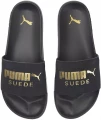 Шлепанцы Puma Leadcat 2.0 Suede Classic черные 38487201