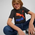 Футболка подростковая Puma Classics Logo Tee черная 53952601