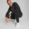 Світшот Puma ESS+ BIG LOGO CREW чорний 84986301