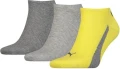 Носки Puma UNISEX LIFESTYLE SNEAKERS 3P желто-серые (3 пары) 201203001-003