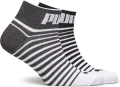 Носки Puma UNISEX QUARTER 2P серо-черно-белые (2 пары) 101002001-022