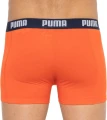 Труси (боксерки) Puma BASIC BOXER 2P оранжеві, темно-сині (2 пари) 521015001-002