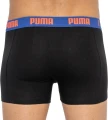 Труси (боксерки) Puma BASIC BOXER 2P сині, чорні (2 пари) 521015001-004