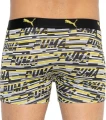 Труси (боксерки) Puma LOGO AOP BOXER 2P жовто-біло-чорні, жовті (2 пари) 501003001-020