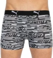 Труси (боксерки) Puma LOGO AOP BOXER 2P сіро-біло-чорні, сірі (2 пари) 501003001-200