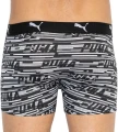 Труси (боксерки) Puma LOGO AOP BOXER 2P сіро-біло-чорні, сірі (2 пари) 501003001-200