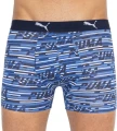 Труси (боксерки) Puma LOGO AOP BOXER 2P синьо-біло-чорні, сині (2 пари) 501003001-010