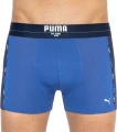 Трусы (боксерки) Puma STATEMENT BOXER 2P серые, сине-темно-синие (2 пары) 501006001-010