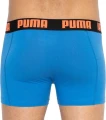Труси (боксерки) Puma STATEMENT BOXER 2P сині, чорно-сині (2 пари) 501006001-030