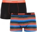 Труси (боксерки) Puma WORLDHOOD STRIPE TRUNK 2P синьо-червоно-чорні, чорні (2 пари) 501004001-030