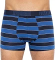 Труси (боксерки) Puma YD BOLD STRIPE BOXER 2P білі, синьо-чорні (2 пари) 501001001-010