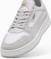 Кеды Puma COURT CLASSIC SUEDE серо-белые 40021502