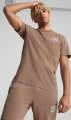 Футболка Puma CLASS WASHED коричневая 68464093