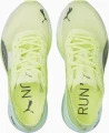 Кроссовки беговые женские Puma DEVIATE NITRO ELITE RACER лимонно-мятные 376444-02