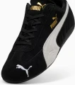 Кроссовки Puma SPEEDCAT OG черно-бело-золотые 398846-01