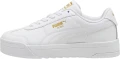 Кроссовки женские Puma ROMA FEMININE бело-золотые 398609-01