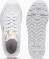 Кроссовки женские Puma ROMA FEMININE бело-золотые 398609-01