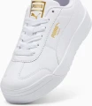 Кроссовки женские Puma ROMA FEMININE бело-золотые 398609-01