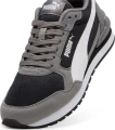 Кроссовки детские Puma ST RUNNER V4 MESH JR серо-черно-белые 399876-04