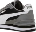 Кроссовки детские Puma ST RUNNER V4 MESH JR серо-черно-белые 399876-04