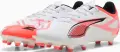 Бутси Puma ULTRA 5 PLAY FG/AG біло-коралові 108169-01