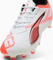 Бутси Puma ULTRA 5 PLAY FG/AG біло-коралові 108169-01
