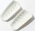 Щитки футбольні Puma ULTRA LIGHT SLEEVE біло-червоні 030989-01