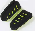 Щитки футбольні Puma ULTRA LIGHT SLEEVE лаймово-чорні 030989-02