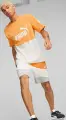 Футболка Puma POWER COLORBLOCK оранжево-біла 673321-46