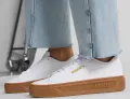 Кеди жіночі Puma SMASH V3 біло-коричневі 390758-21