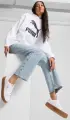 Кеди жіночі Puma SMASH V3 біло-коричневі 390758-21